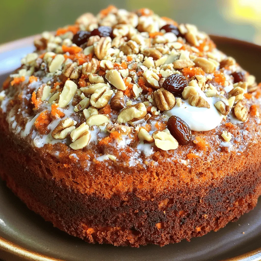 No Sugar No Flour Carrot Cake Einfach und Lecker