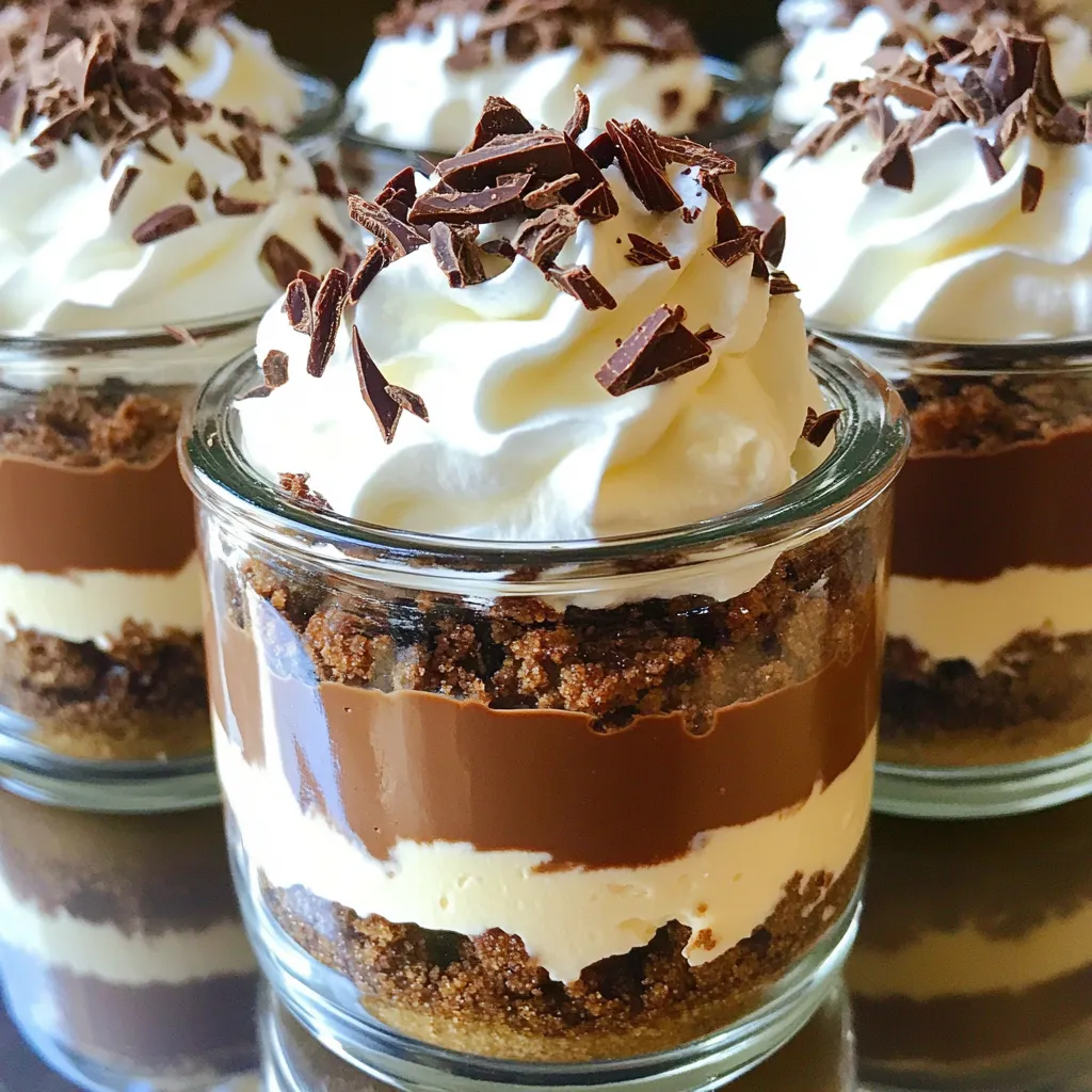 No Bake Mocha Cheesecake Jars Cremig und Einfach