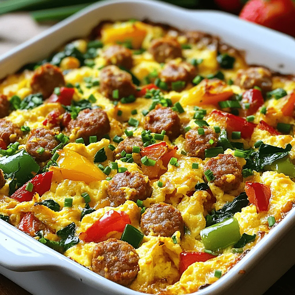 Scharfer Wurst-Ei-Auflauf Einfaches und Leckeres Rezept