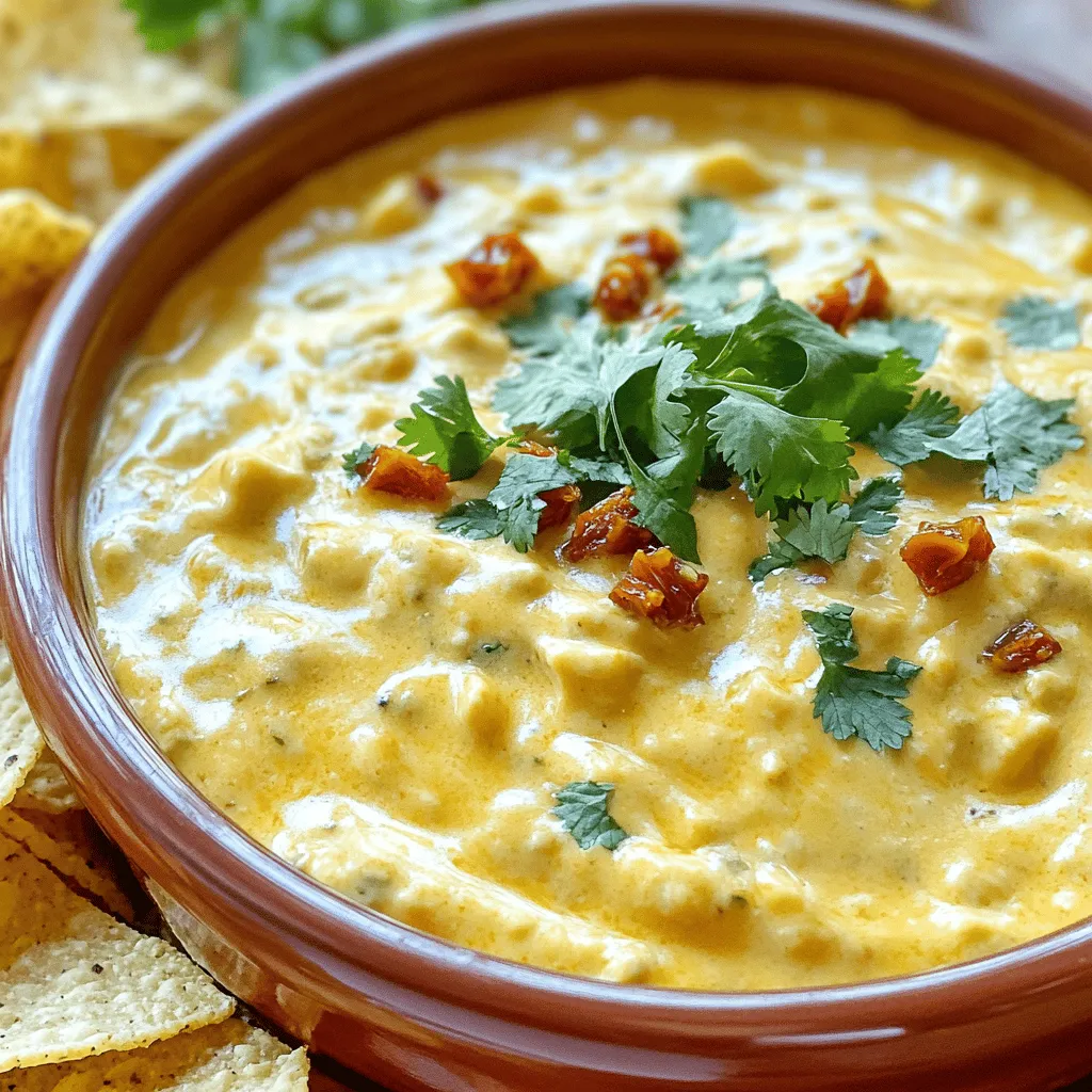 Smoky Hatch Chile Queso Einfaches und schnelles Rezept