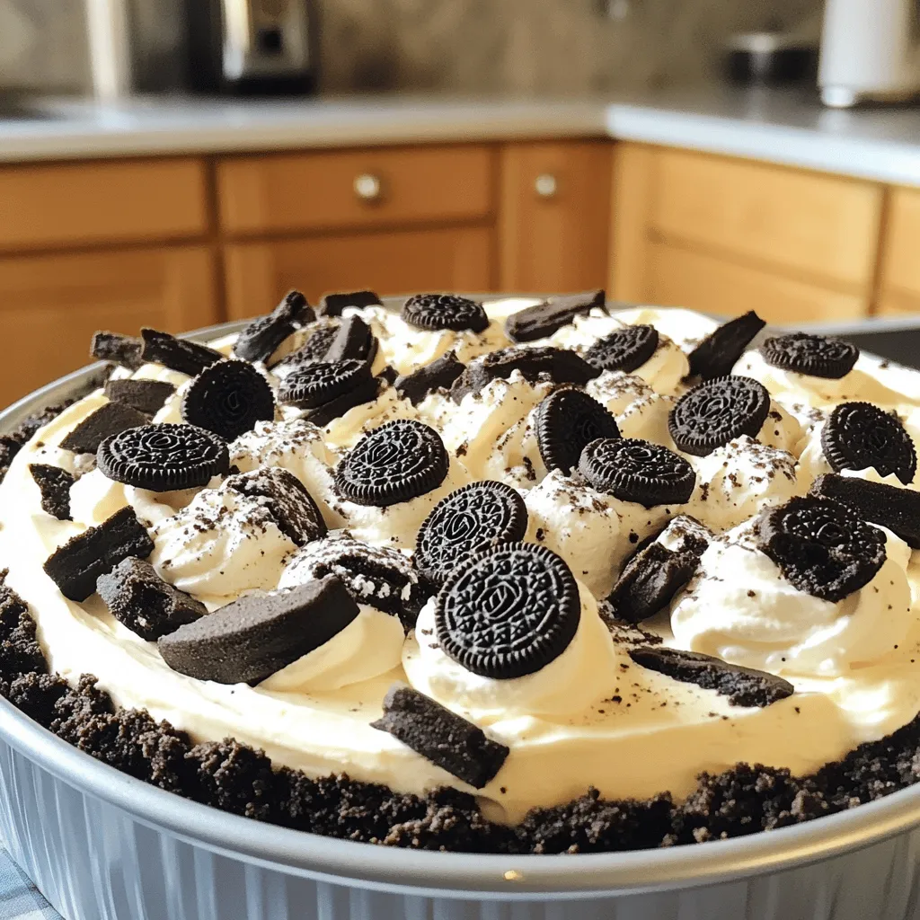 No Bake Oreo Cheesecake Schnelles und Einfaches Rezept
