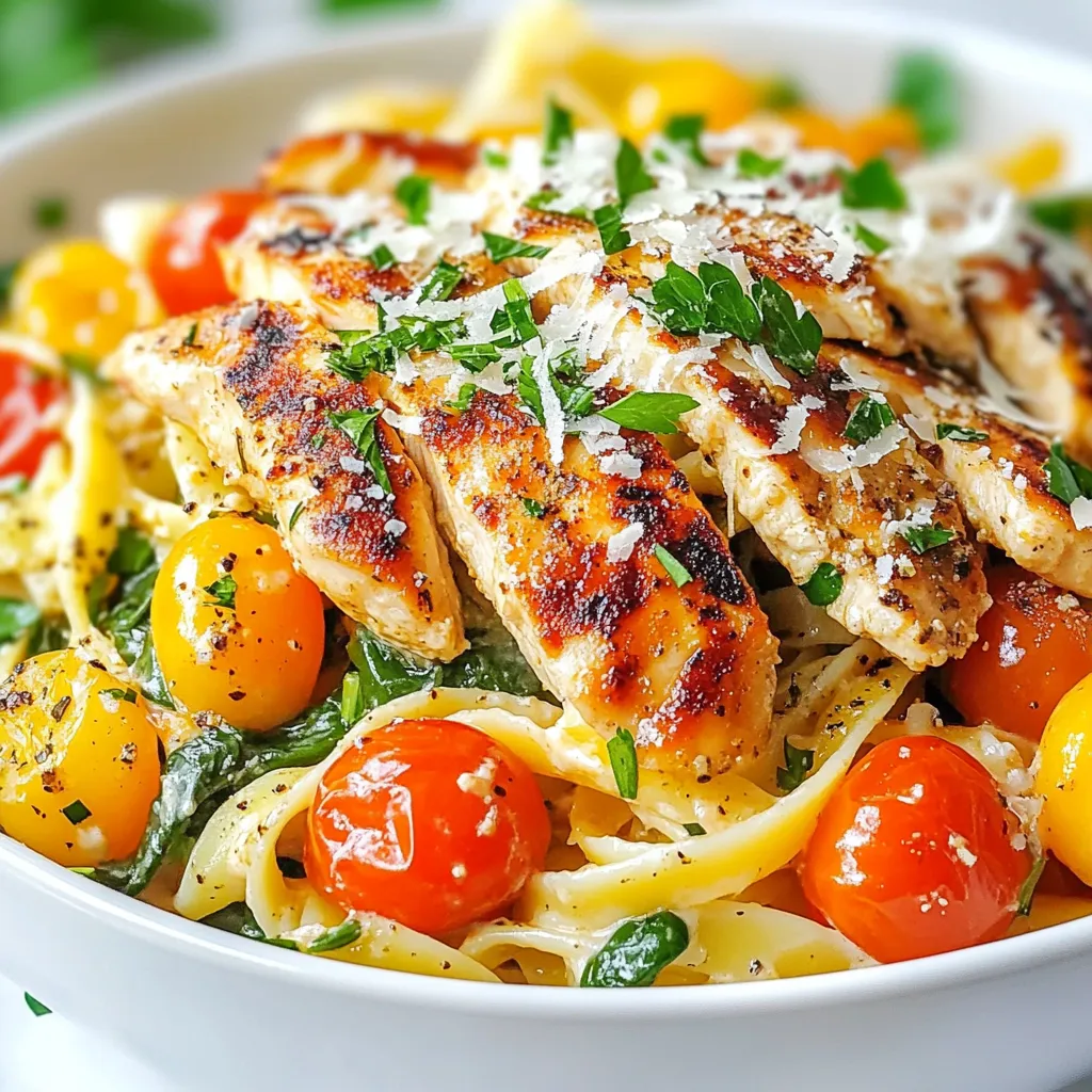 Ingredient Creamy Cajun Chicken Pasta Schnelle Freude