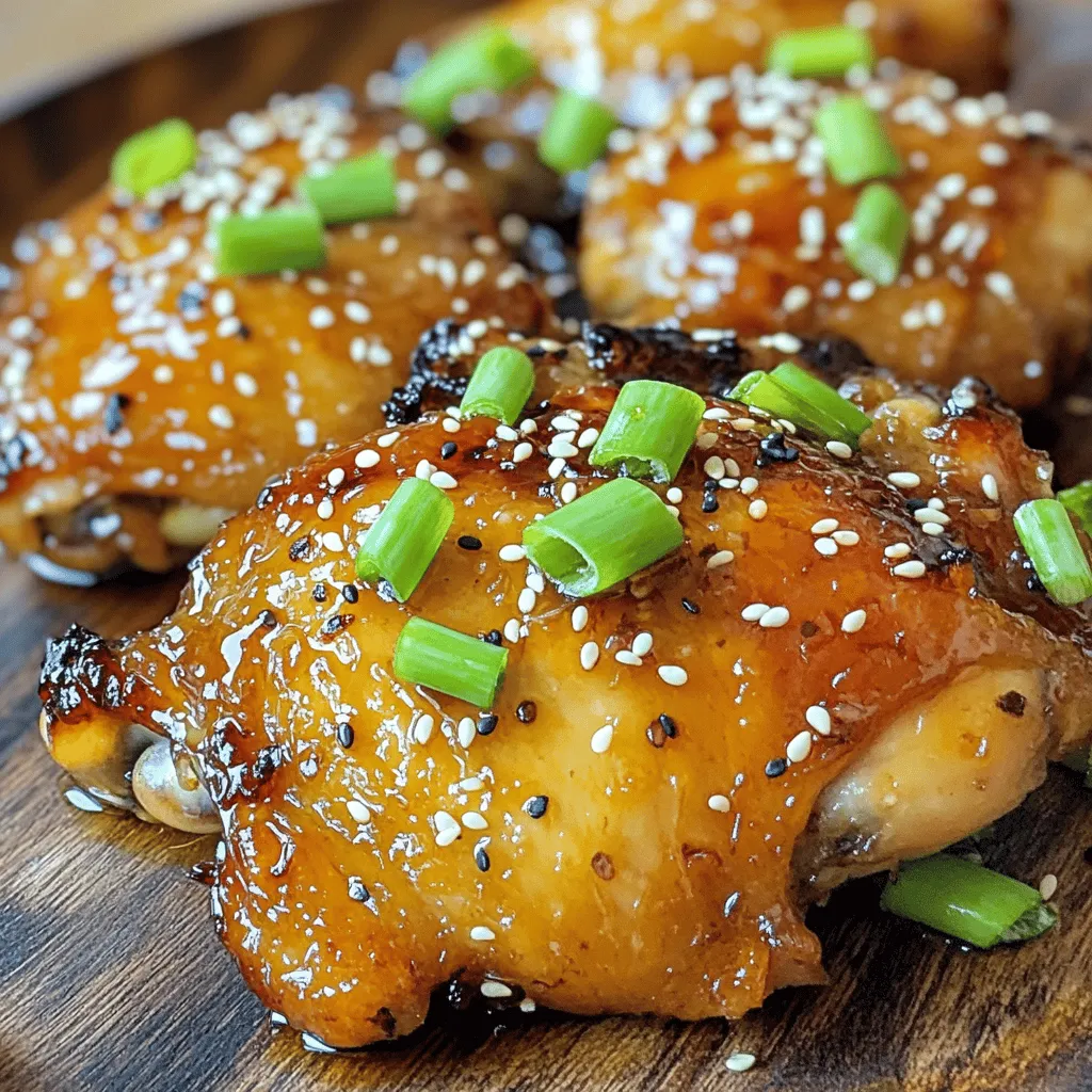 Honey Garlic Chicken Einfache und köstliche Mahlzeit