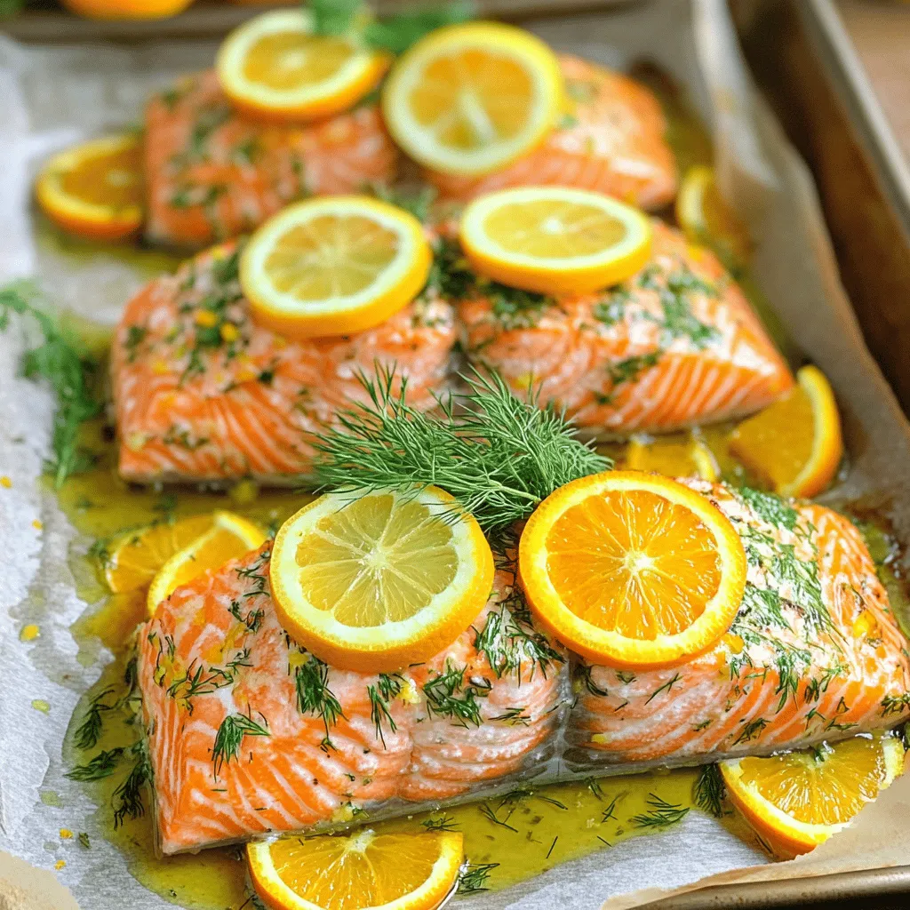 Frischer Zitruskräuter-Lachs Auflauf Einfach und Lecker