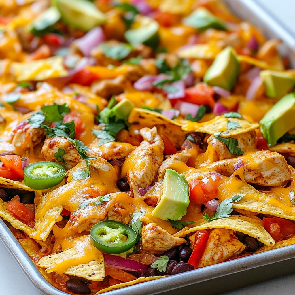 Sheet Pan Fajita Nachos Einfach und Lecker Zubereiten