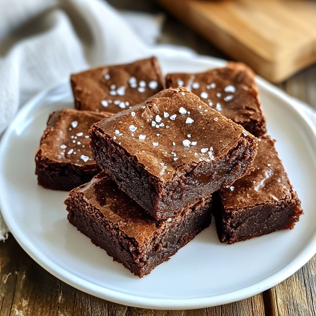 Flourless Almond Butter Brownies Schokoladige Leckerei
