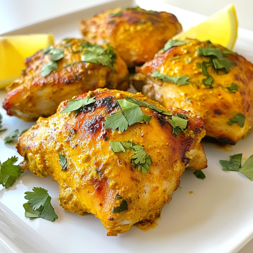 Spiced Crockpot Tandoori Chicken Köstliche Schmausidee