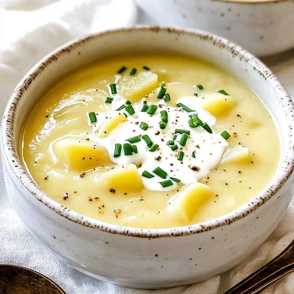 Comforting Crockpot Creamy Potato Soup Rezept Genuss