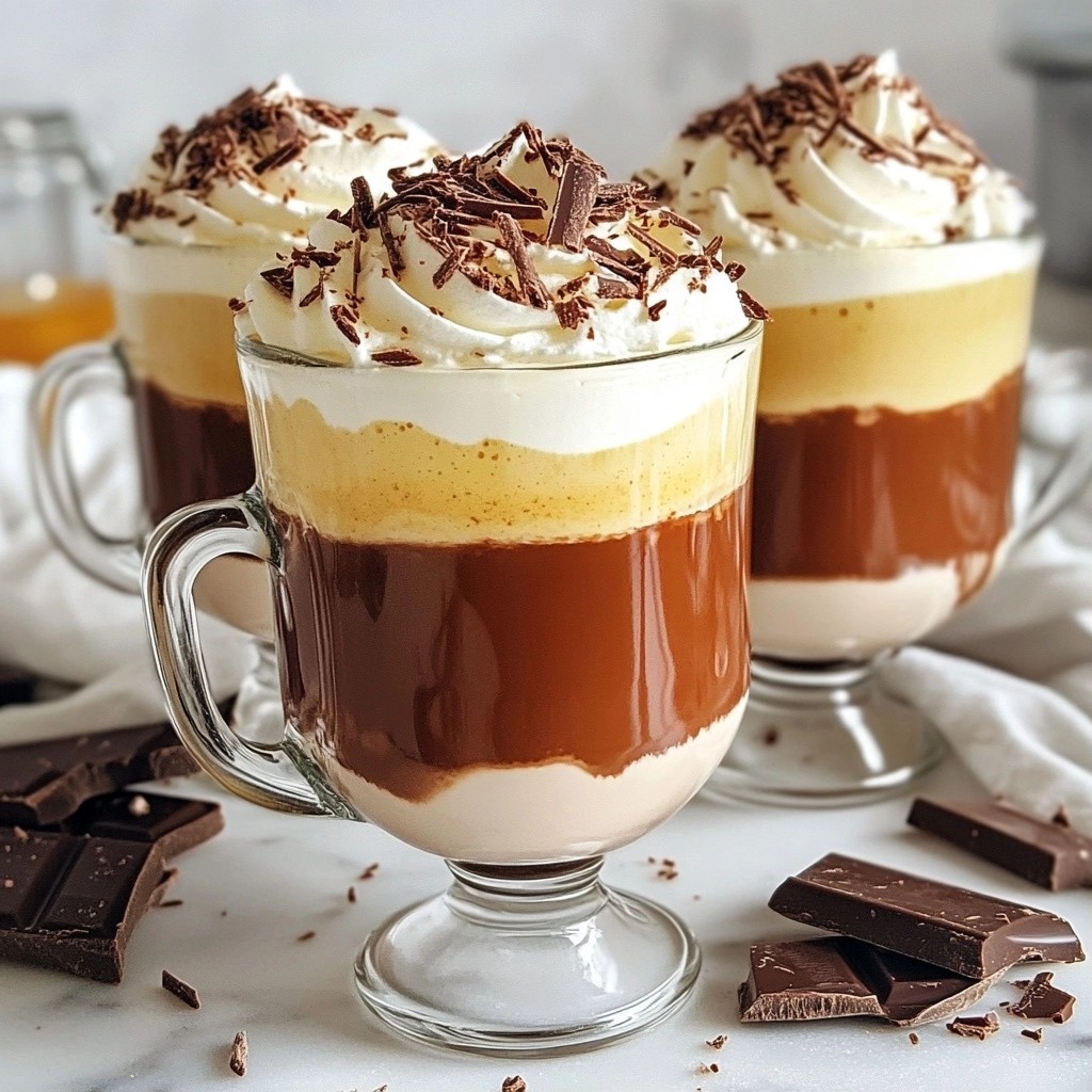 Heiße Schokolade mit Zarter Vanillecreme Genuss