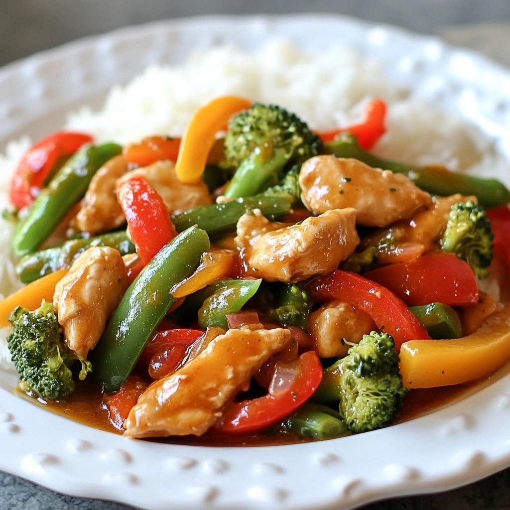 Set and Forget Chicken and Veggie Stir Fry Einfach Kochen