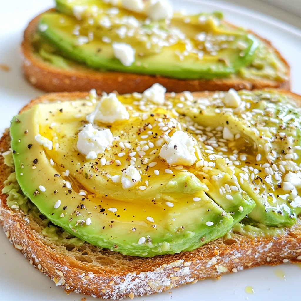 Minute Avocado Toast mit Chili-Honig einfach zubereiten