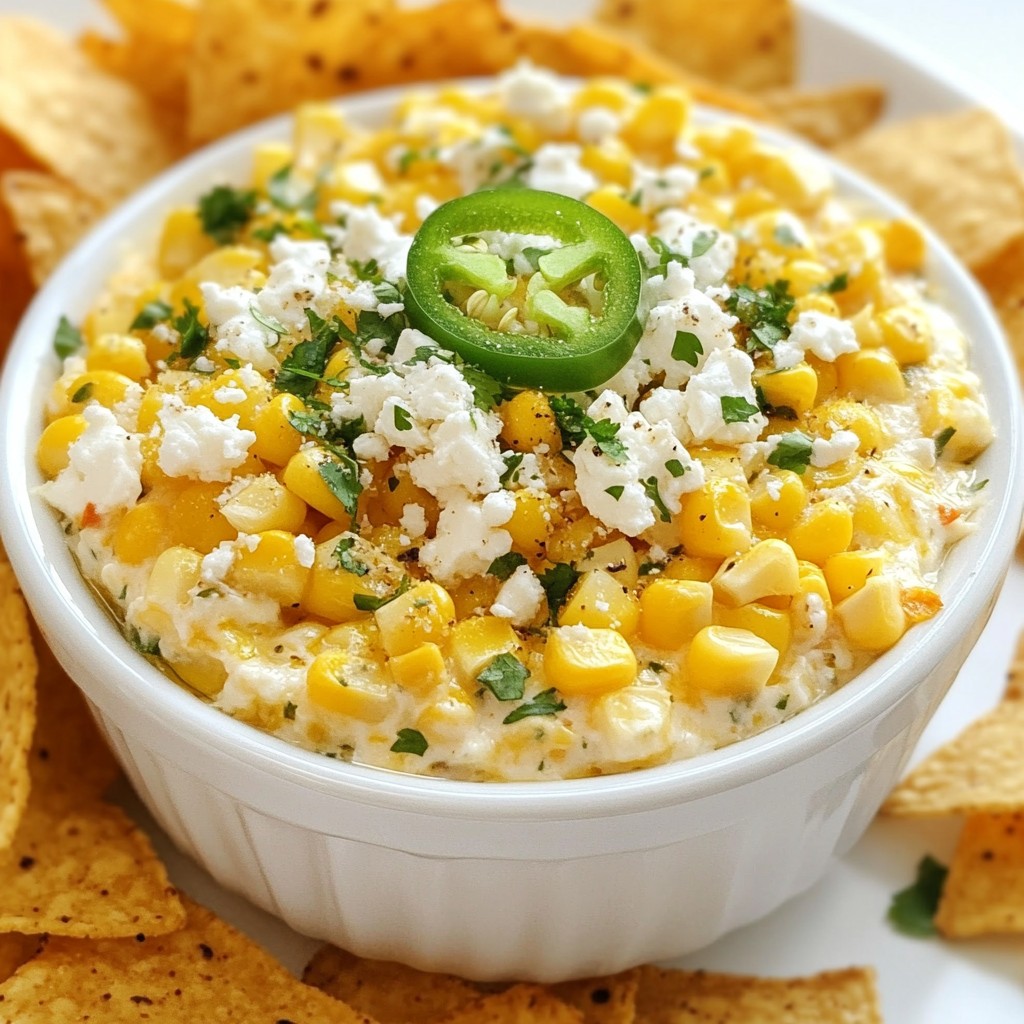 Mexican Street Corn Dip Lecker und Einfach Zubereiten