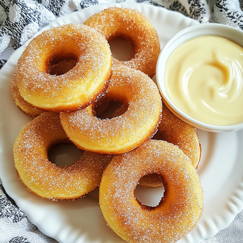 Air Fryer Cinnamon Sugar Donuts für absoluten Genuss