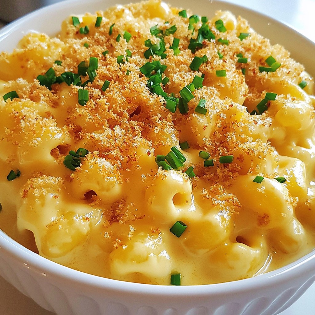 Reiche Crockpot Mac and Cheese Cremiger Genuss