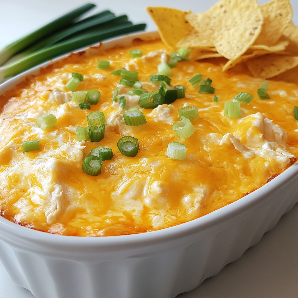 Buffalo Chicken Dip Köstlicher Snack für Partys