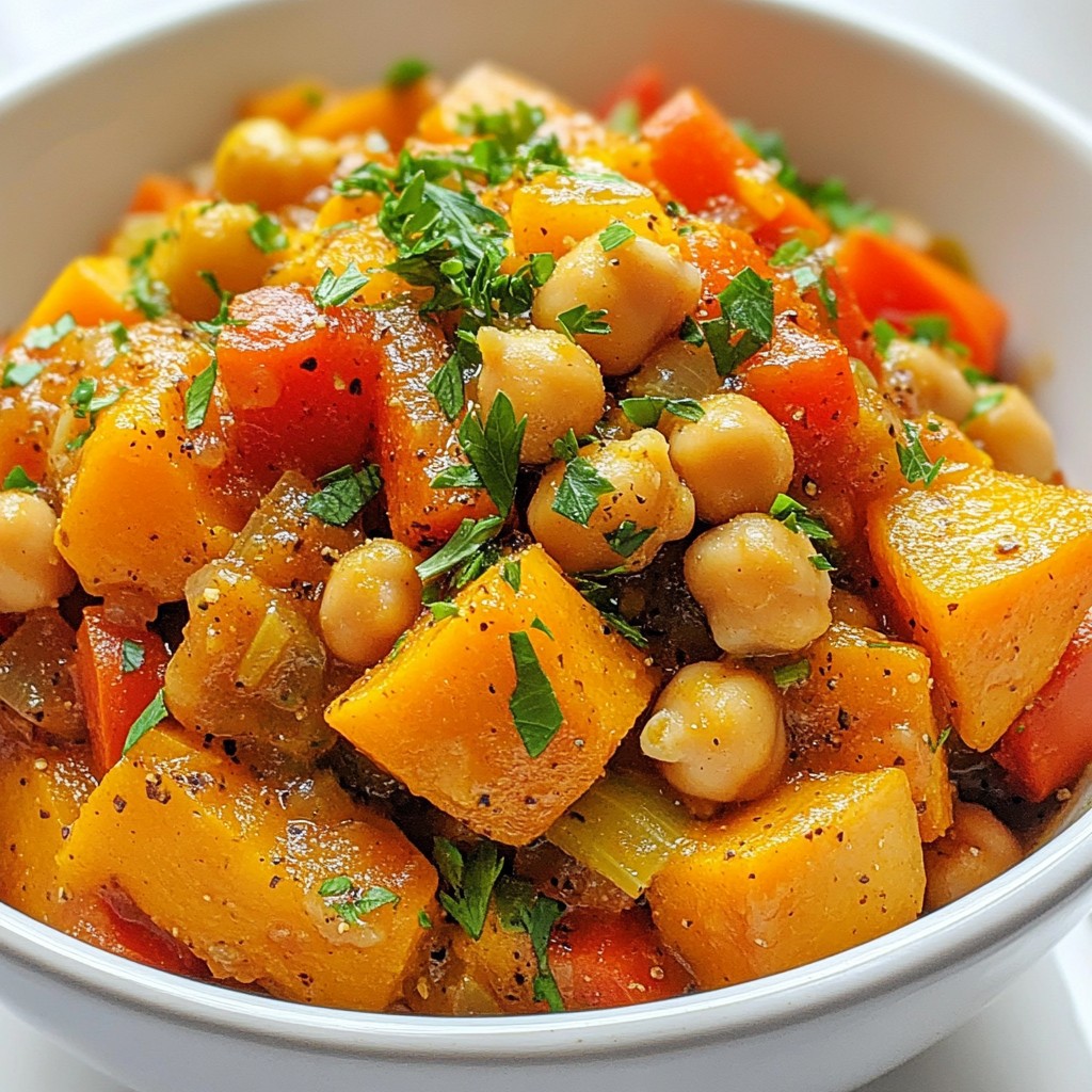 Herzhaftes Slow Cooker Sweet Potato Stew Rezept