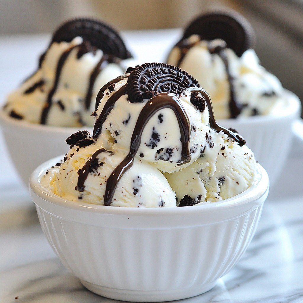No-Churn Oreo Ice Cream Schnelle und einfache Freude
