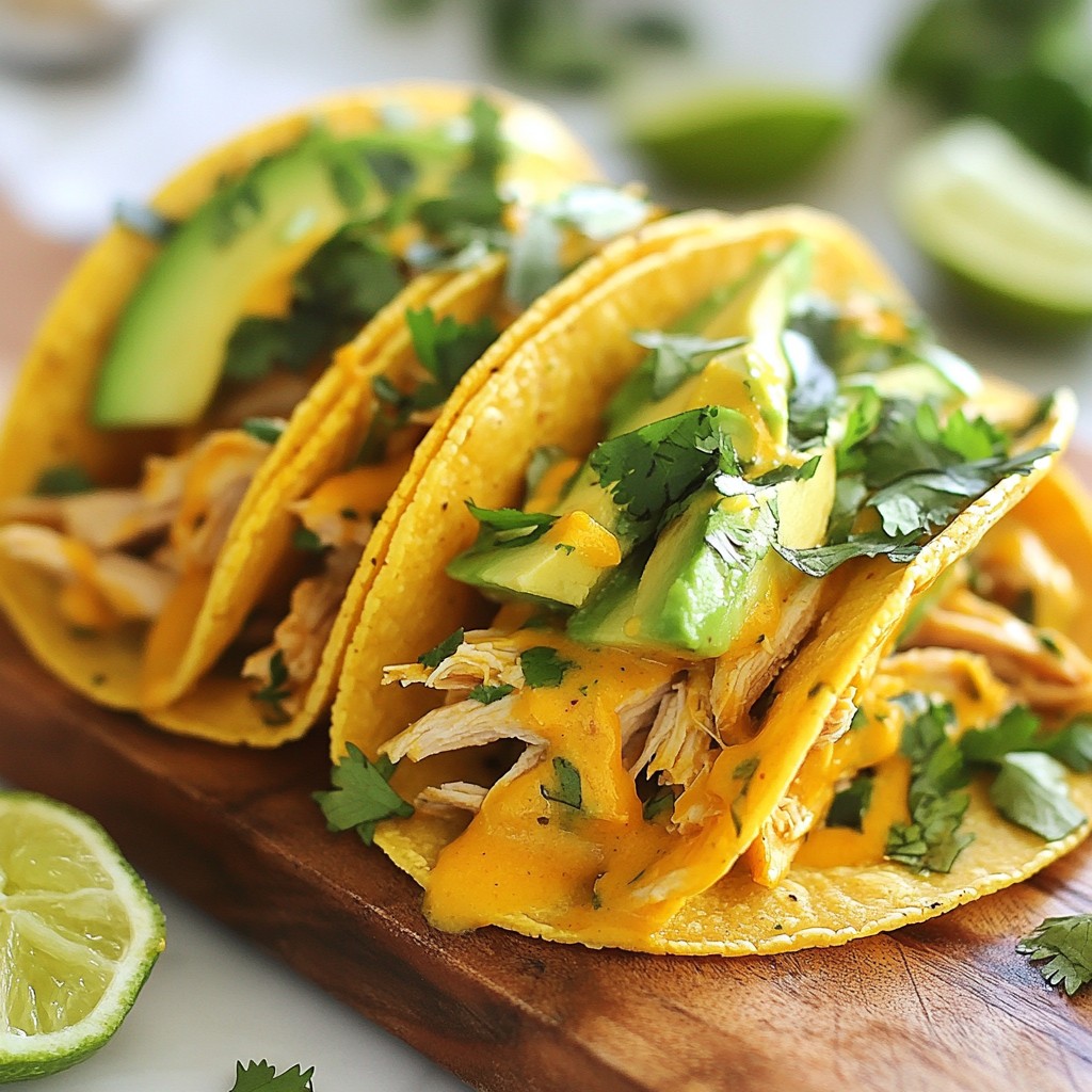Churu Chicken Amarillo Tacos Köstliches Rezept