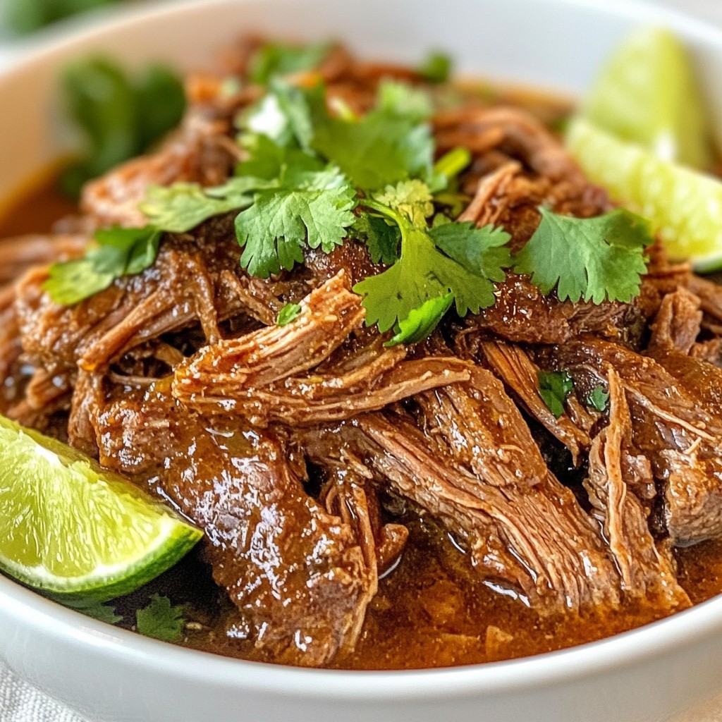 Instant Pot Beef Barbacoa Einfache und Smarte Küche