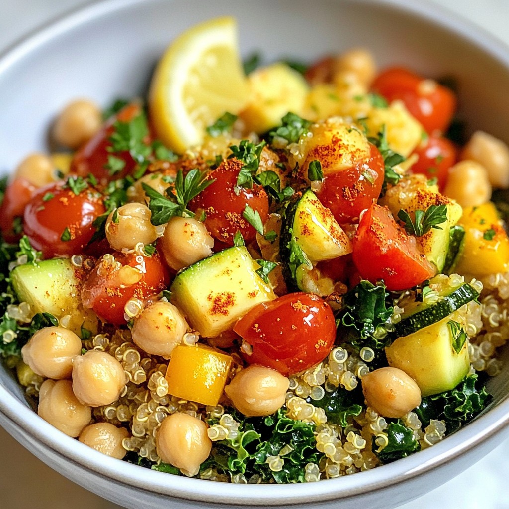 Set and Forget Quinoa and Veggie Bowls Lecker und Einfach