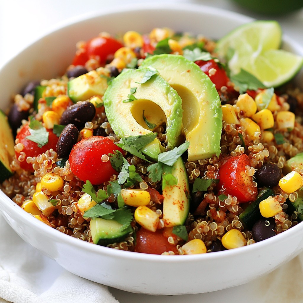 Set and Forget Quinoa and Veggie Bowls Richtig Zubereiten