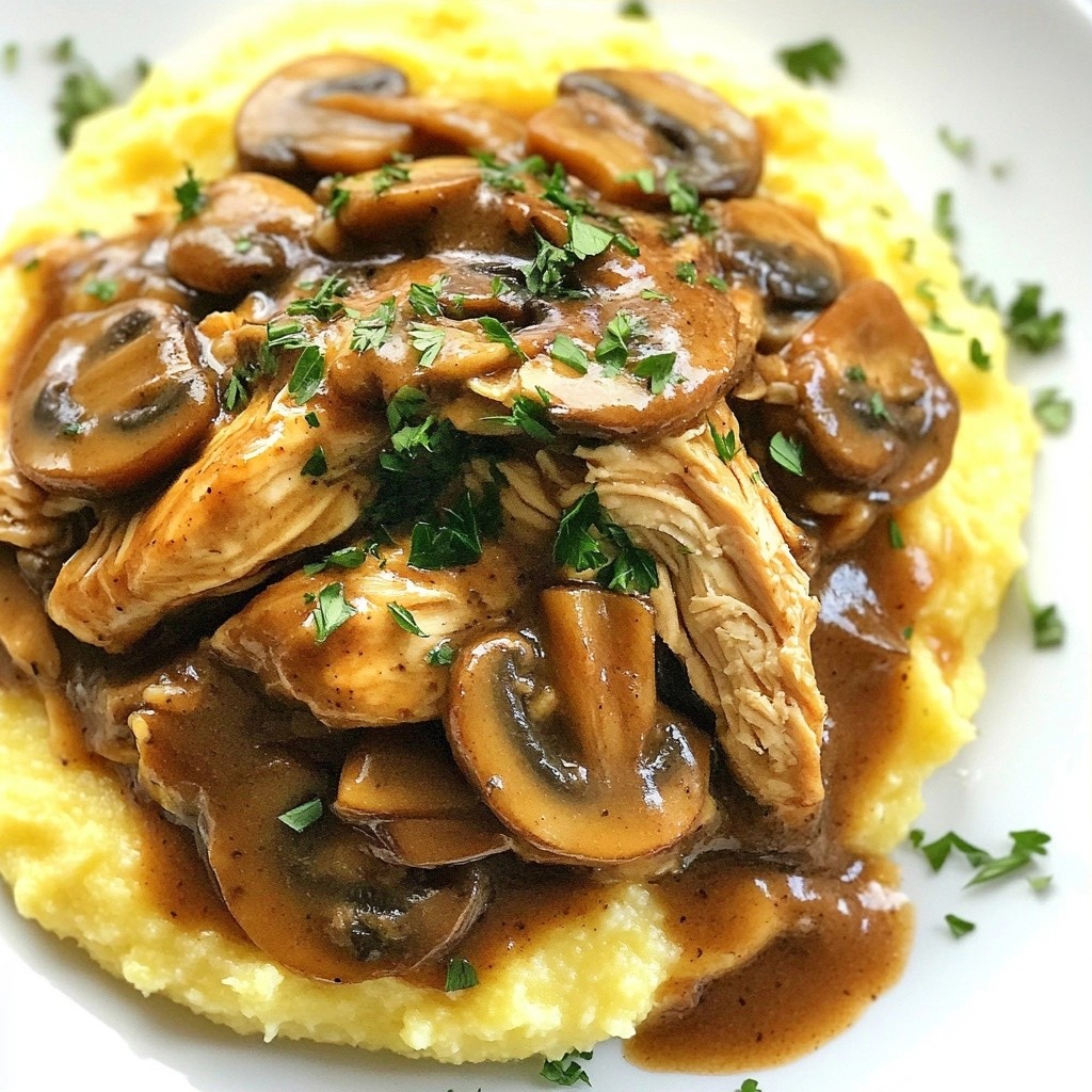 Flavorful Crockpot Chicken Mushroom Marsala Rezept