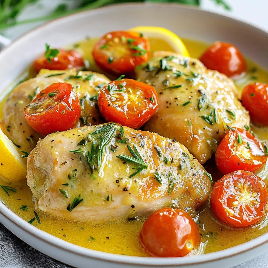 Slow Cooker Garlic Herb Chicken Supreme Köstliches Rezept