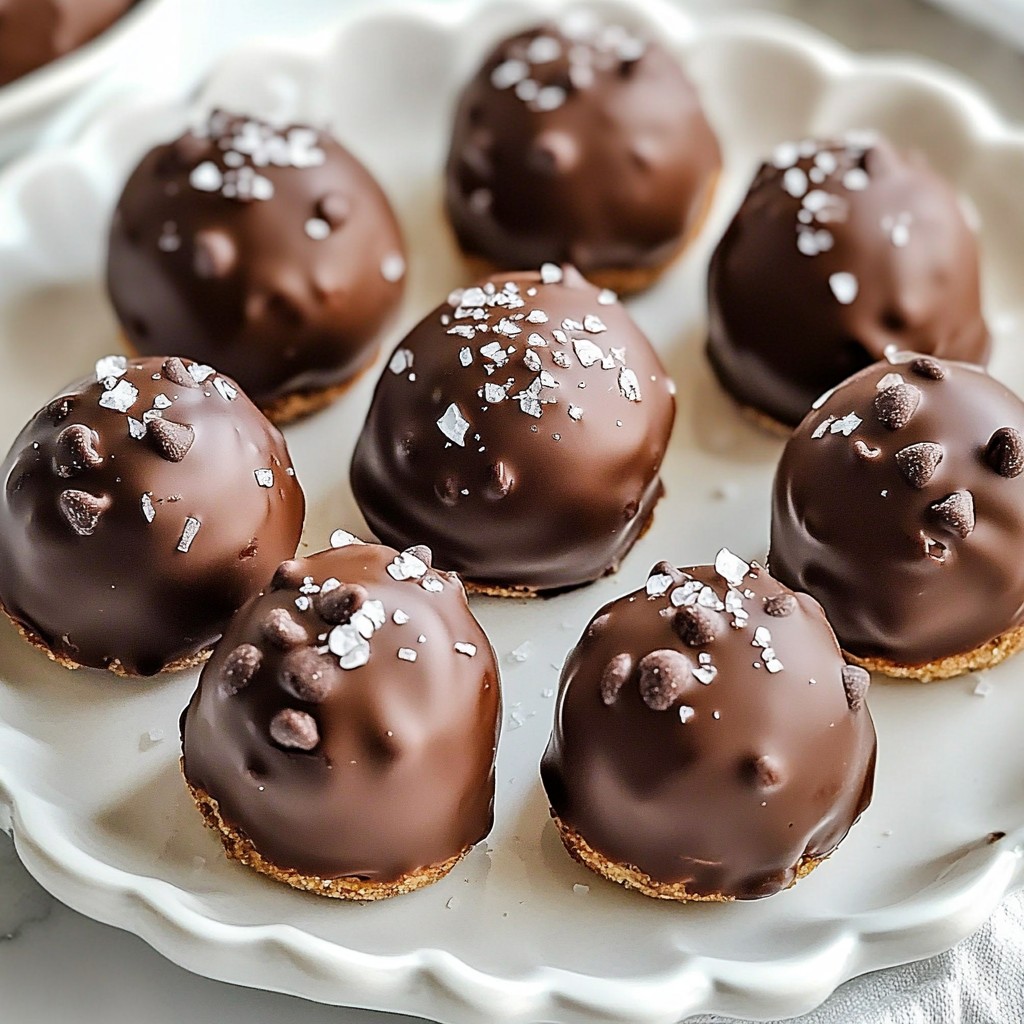 Schokoladenstückchen Cookie Dough Trüffel Rezept