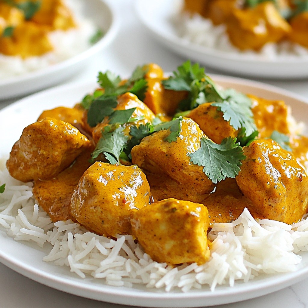 Instant Pot Chicken Tikka Masala Schnelles Rezept