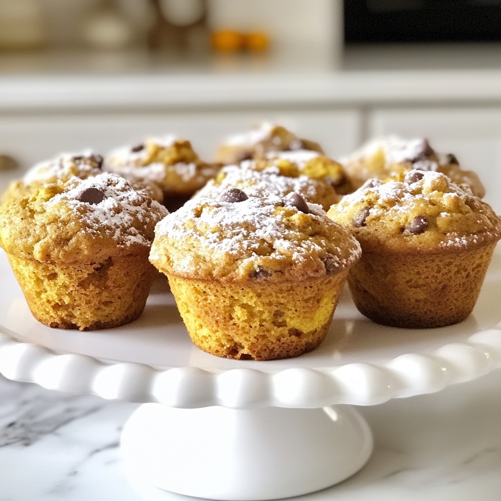 Kürbis-Gewürz Latte Muffins für herbstlichen Genuss