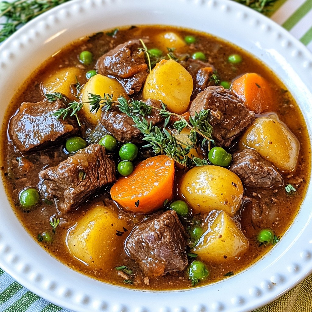 Instant Pot Beef Stew Schnelle und leckere Mahlzeit