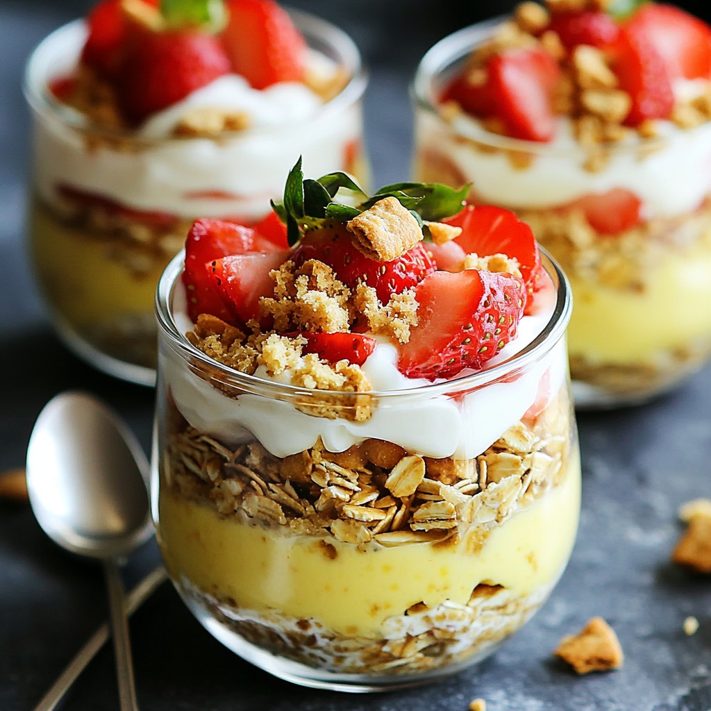 Strawberry Shortcake Overnight Oats Gesunder Genuss