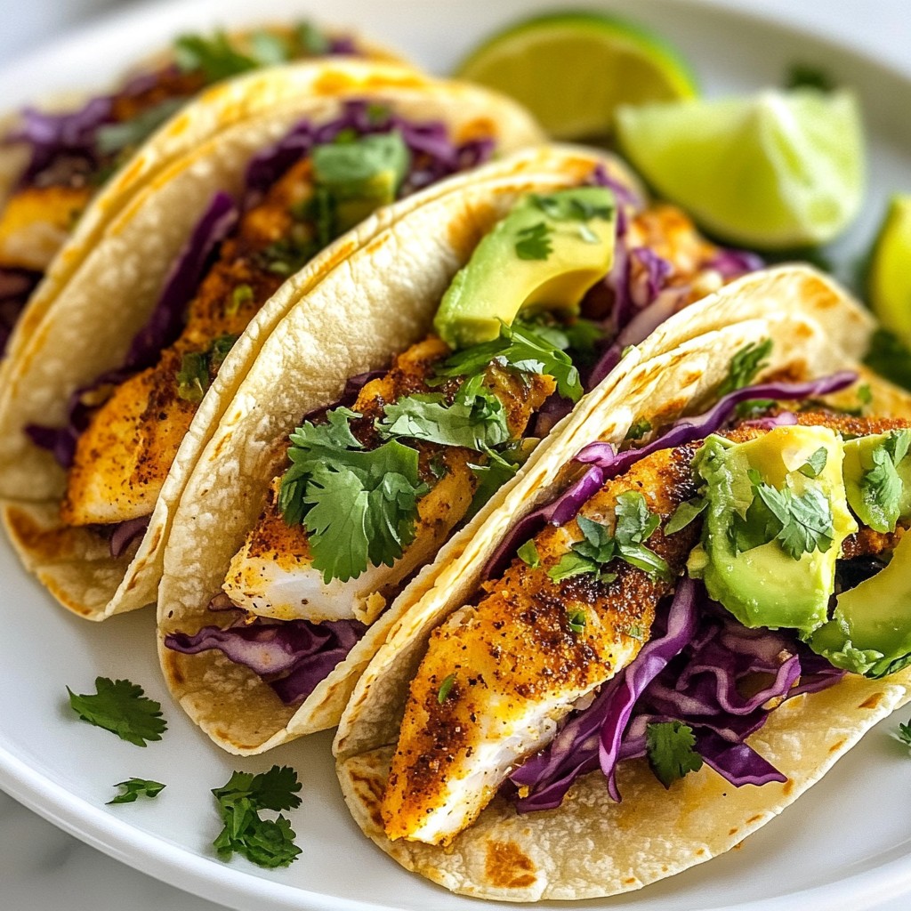 Air Fryer Tilapia Tacos Schnelle und köstliche Mahlzeit