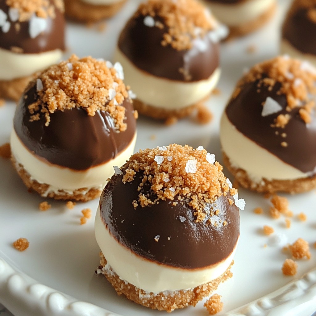 Schokoladenüberzogene Cheesecake-Bites Genussvoll Zubereiten