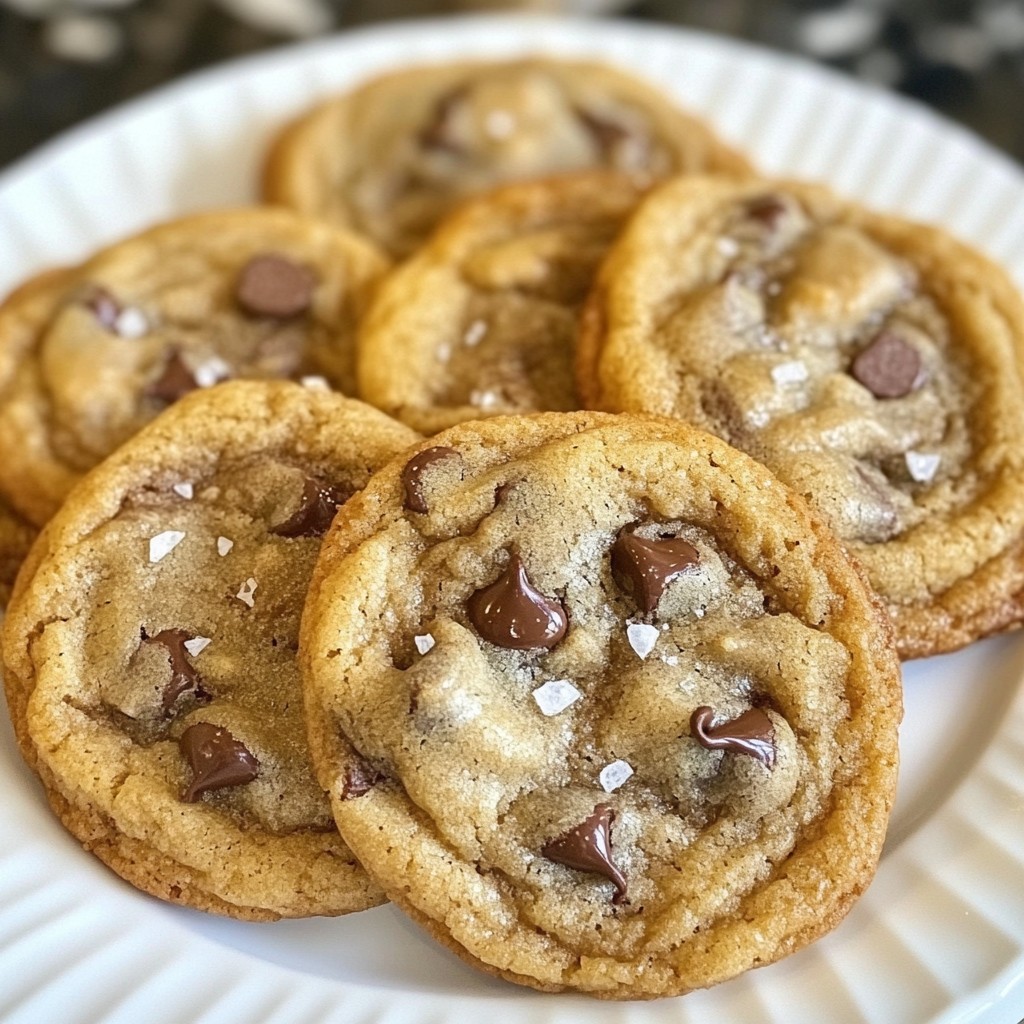 Brown Butter Chocolate Chip Cookies Genussvoll Backen