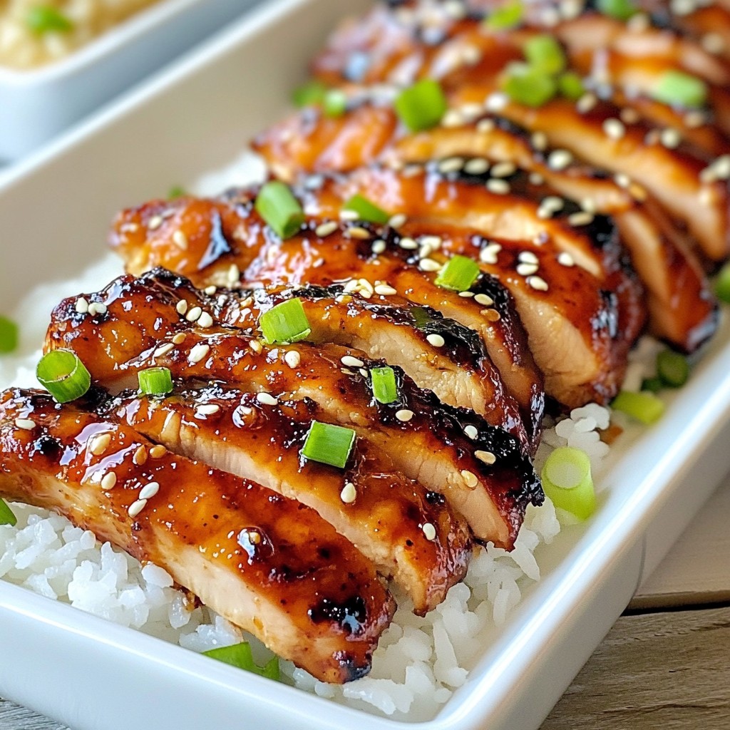 Schnelles Char Siu Hähnchen Einfache und leckere Mahlzeit