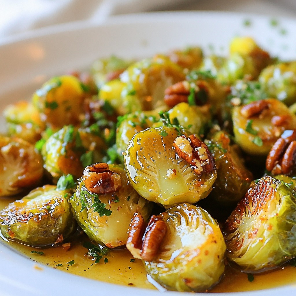 Genussvolle Ahornsirup-Rosenkohl Mit Balsamico-Note