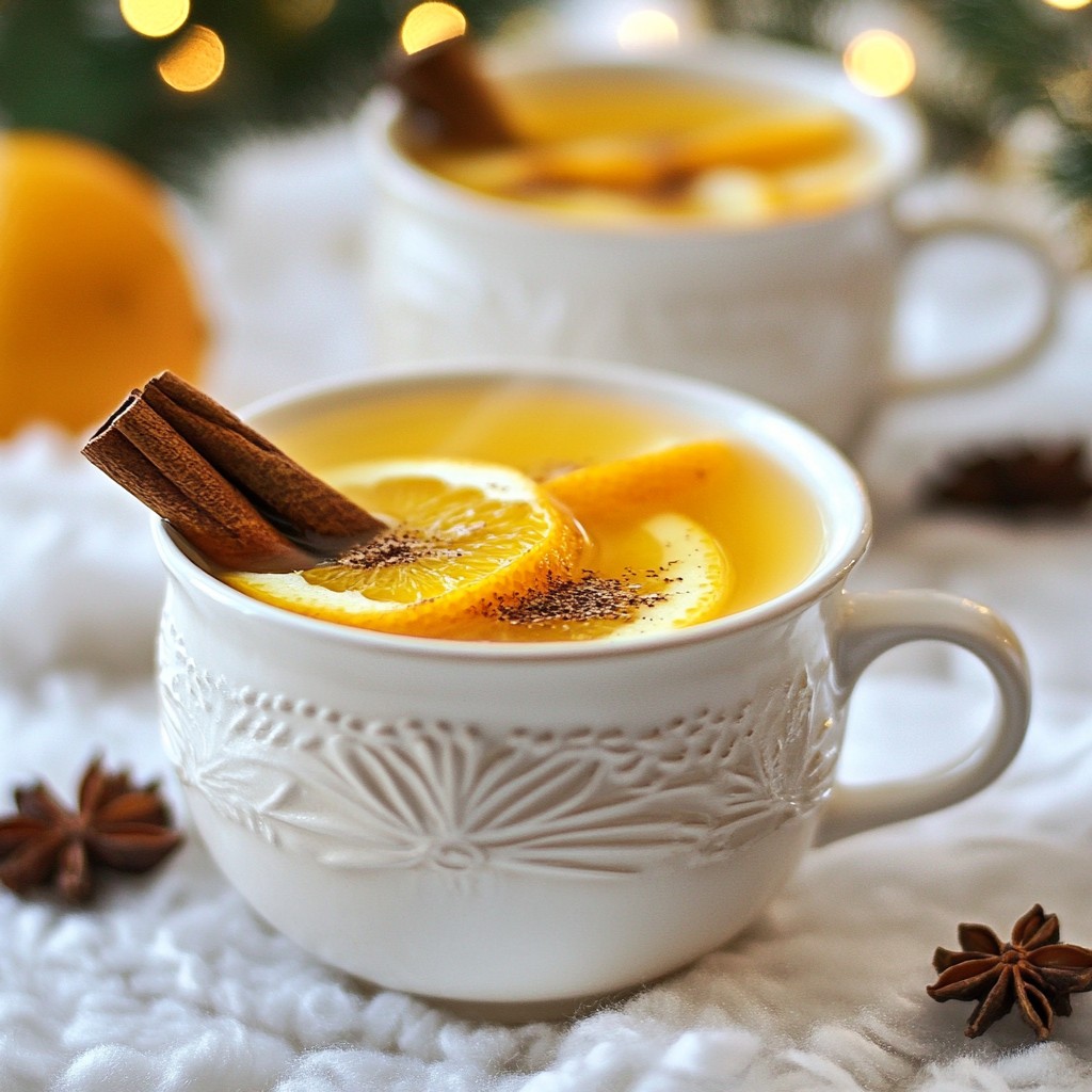 Einfache Wassail Hot Cider Rezept für gemütliche Abende