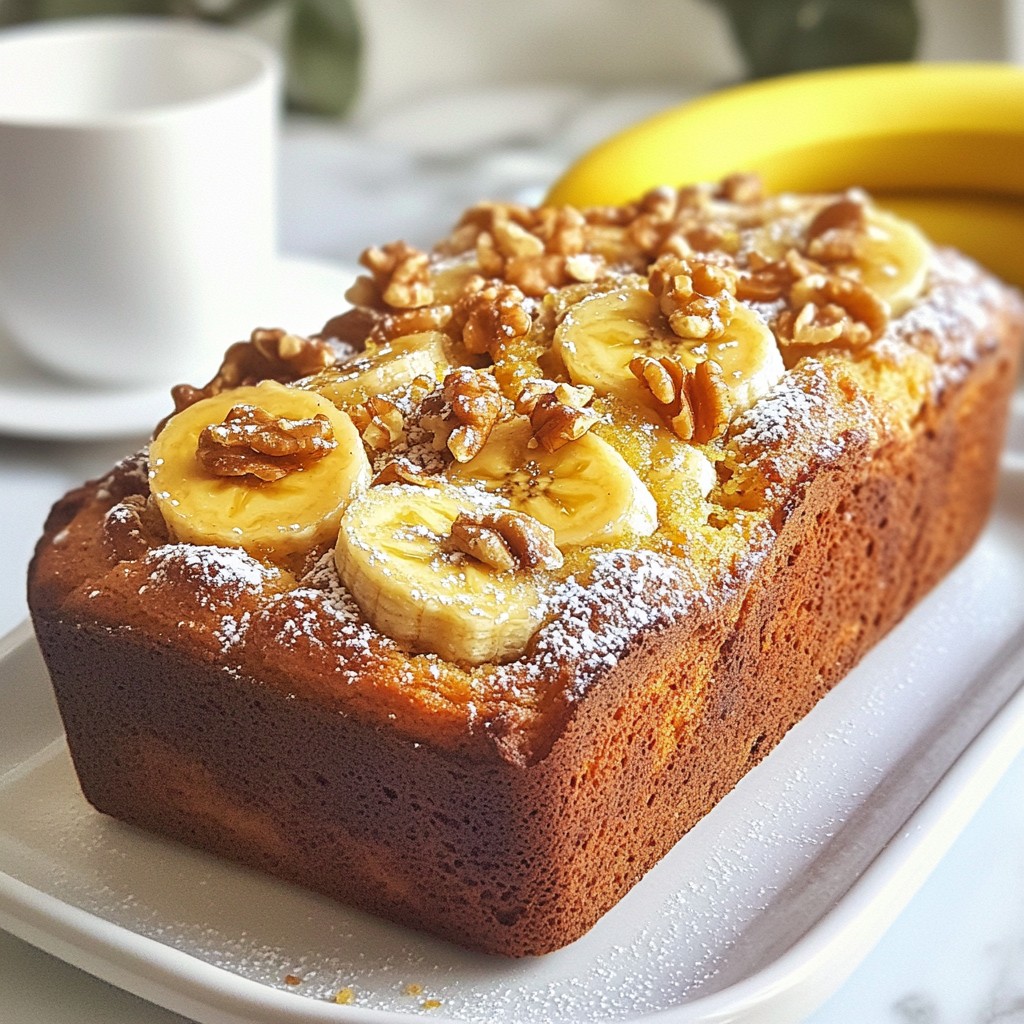 Griechisches Joghurt Bananenbrot Einfach und Lecker