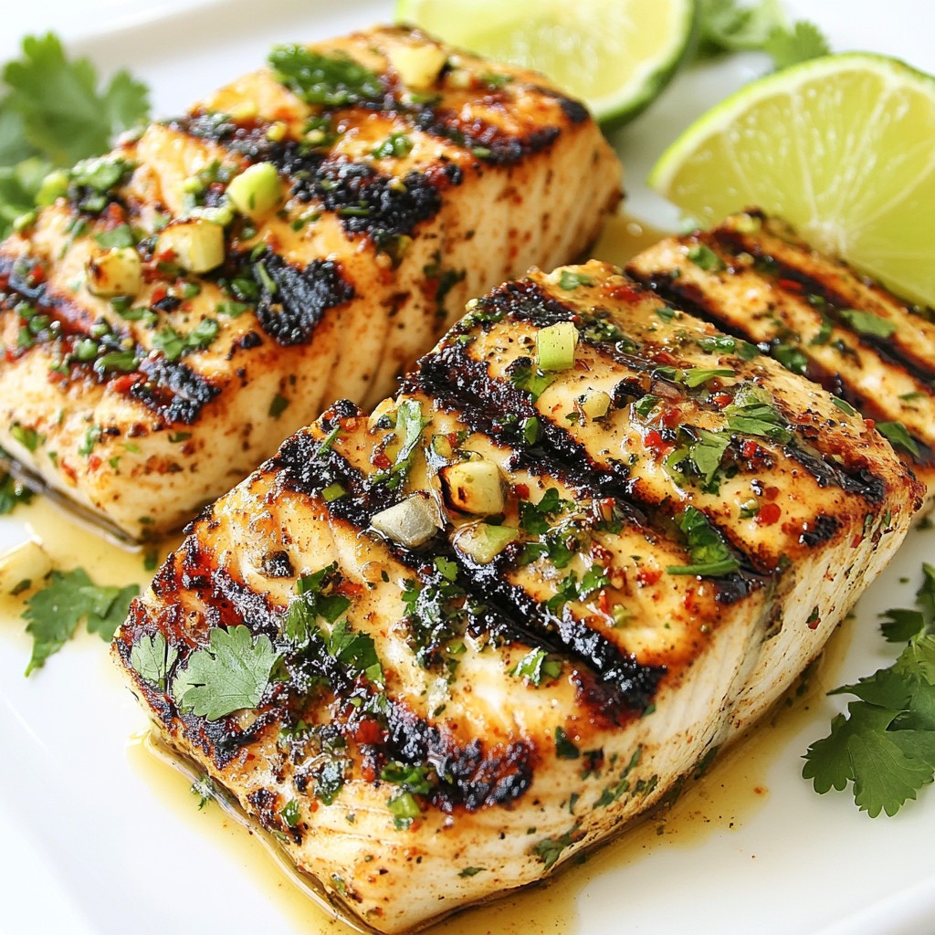 Chili Lime Grilled Mahi Mahi Einfaches Rezept genießen