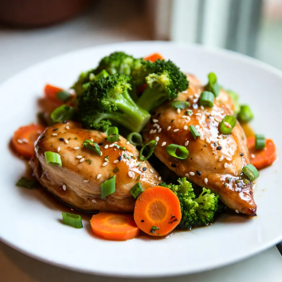 Slow Cooker Honey Garlic Chicken einfach zubereiten